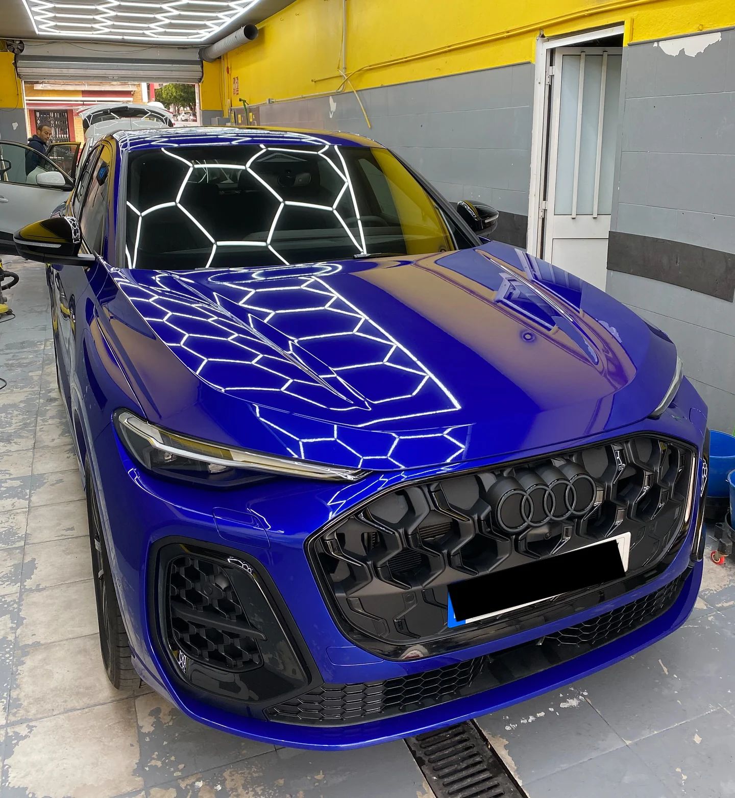 Audi Q5 Sportback: detailing en nuestro lavadero de San Pedro de Alcántara, Marbella