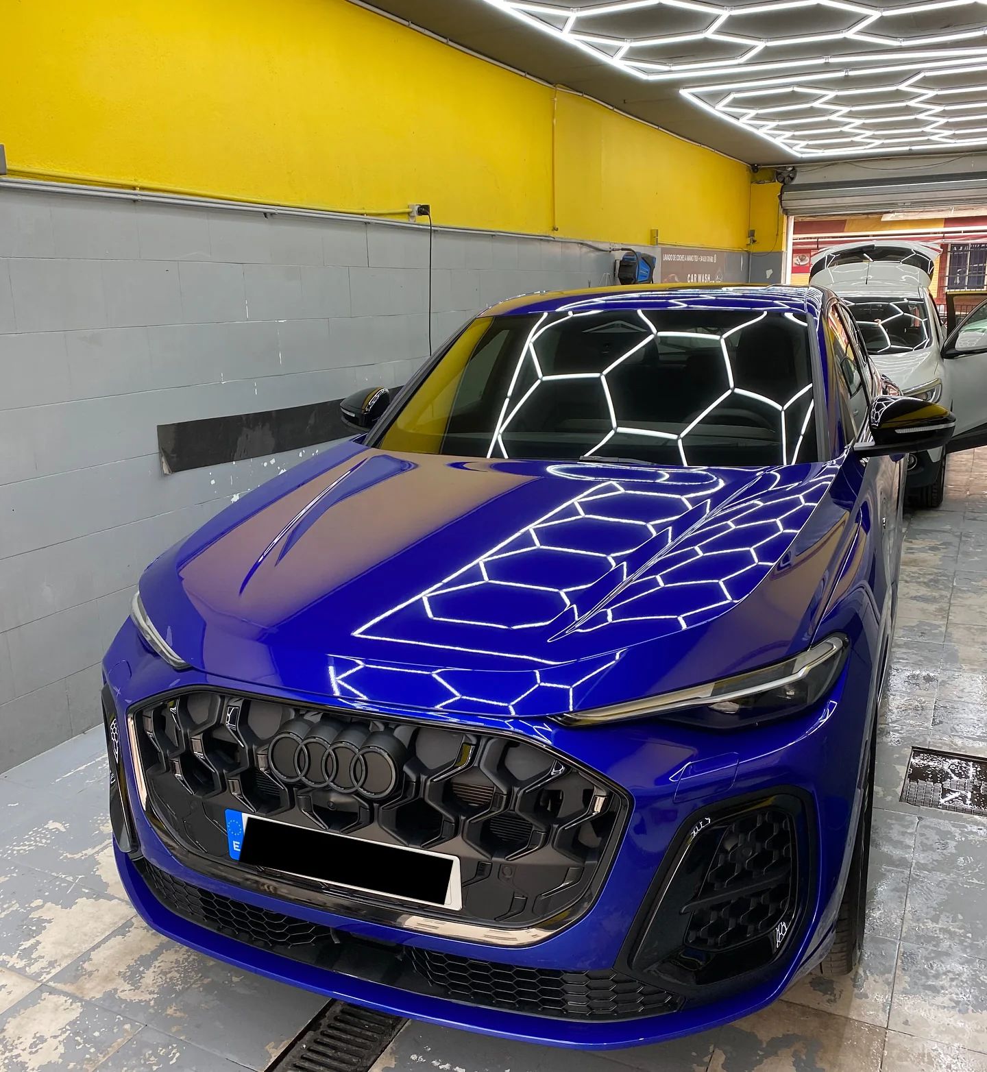 Audi Q5 Sportback: detailing en nuestro lavadero de San Pedro de Alcántara, Marbella