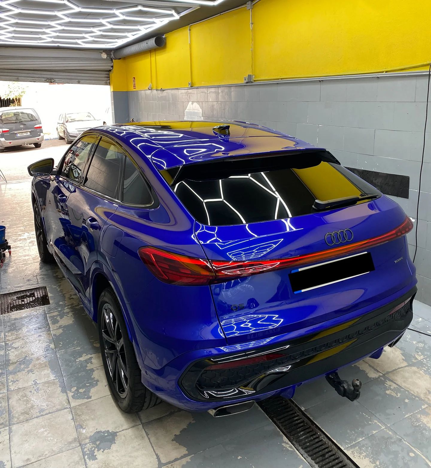 Audi Q5 Sportback: detailing en nuestro lavadero de San Pedro de Alcántara, Marbella