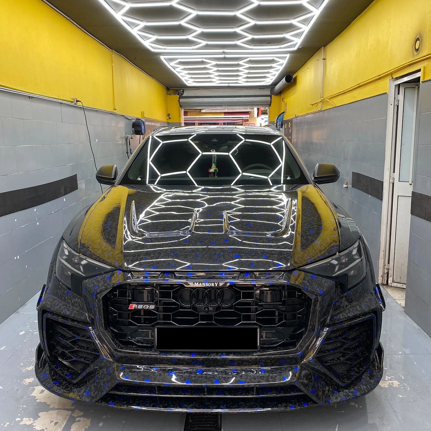 Audi RS Q8: detailing en nuestro lavadero de San Pedro de Alcántara