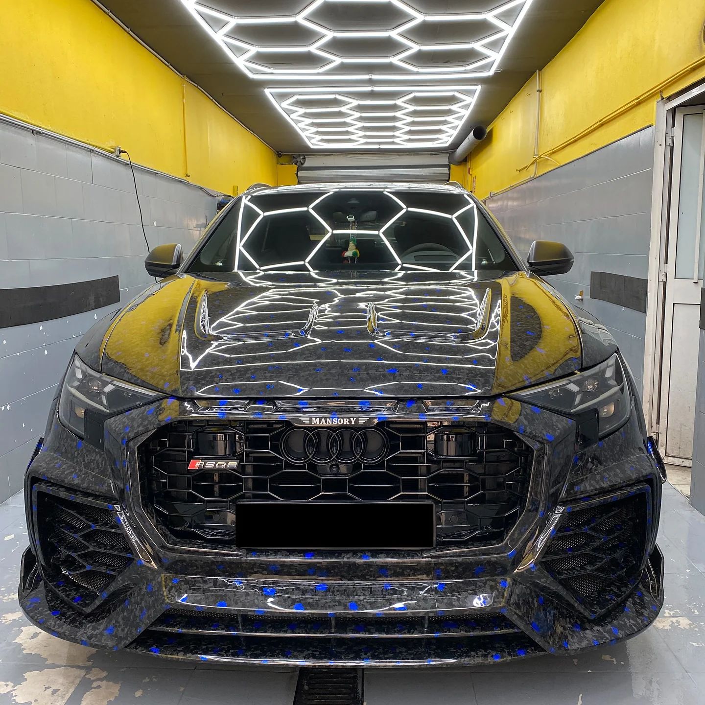 Audi RS Q8: detailing en nuestro lavadero de San Pedro de Alcántara