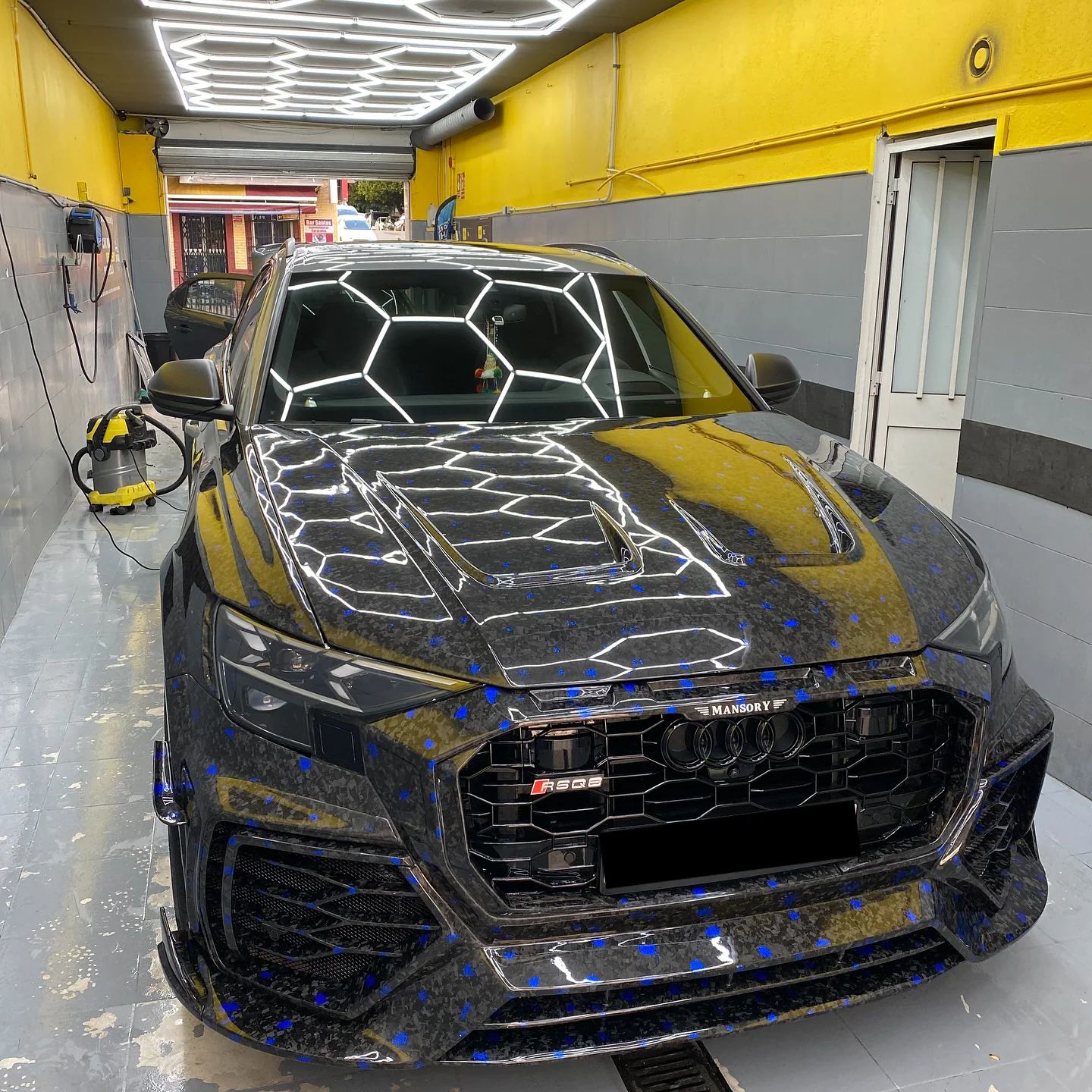 Audi RS Q8: detailing en nuestro lavadero de San Pedro de Alcántara