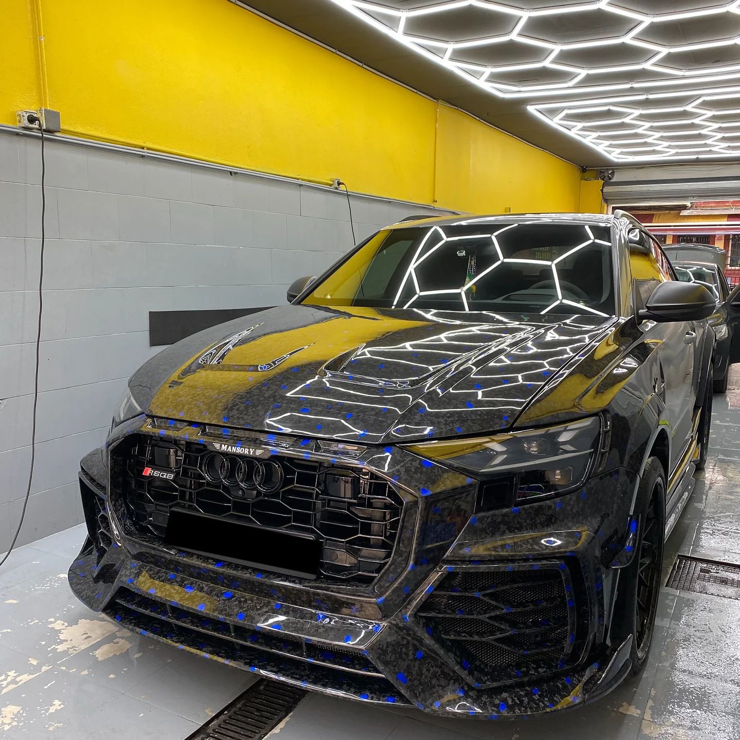 Audi RS Q8: detailing en nuestro lavadero de San Pedro de Alcántara