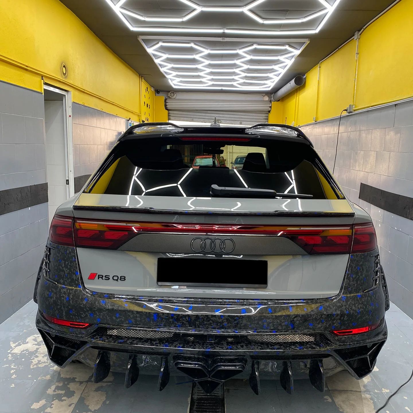 Audi RS Q8: detailing en nuestro lavadero de San Pedro de Alcántara