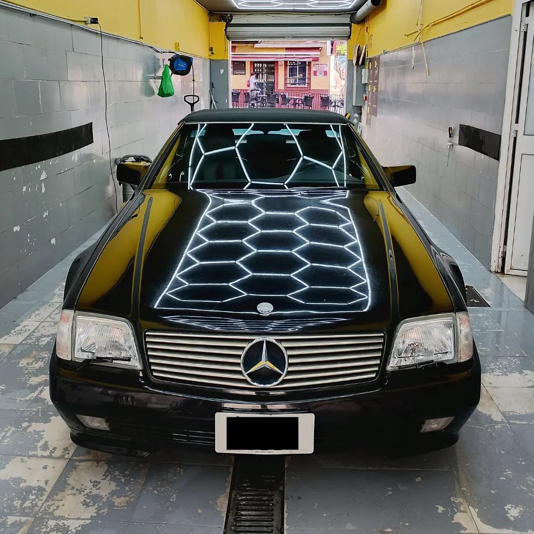 Mercedes 500 SL: detallado en nuestro lavadero de San Pedro de Alcántara, Marbella